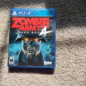Zombie army 4 PS4 game